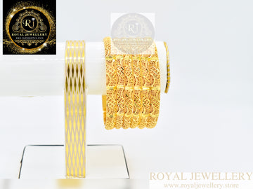 Unforgettable Design , Exclusive Bangles With Free Jewellery Box